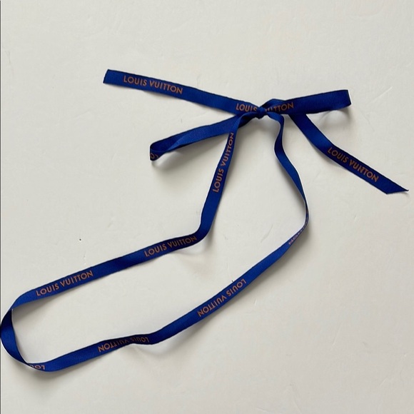 Louis Vuitton Blue Ribbon Accessory 58 1/2 Inches - Picture 2 of 2
